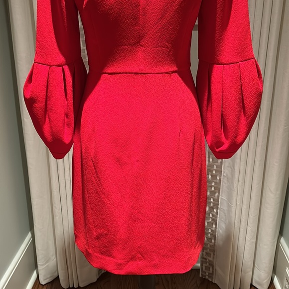 Trina Turk red crepe dress - Picture 9 of 15